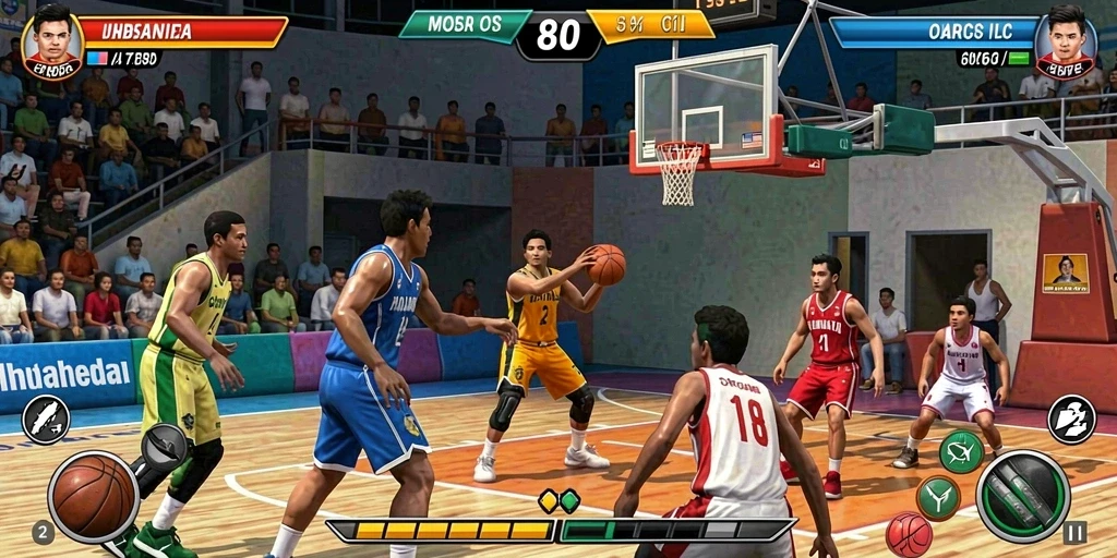 Fitur multiplayer yang memungkinkan bersaing dengan pemain lain.